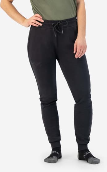 Damskie termoaktywne spodnie Rogelli TRAINING 2.0 o luźnym kroju, czarne