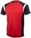 Funkcjonalna koszulka Rogelli DUTTON, czerwono-czarno-biała